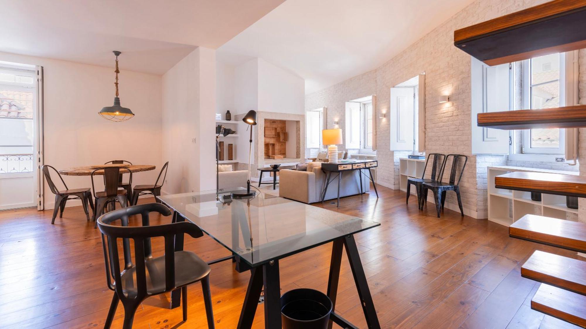 Charming 3Bdr Duplex In City Center By Lovelystay Lissabon Exterior foto