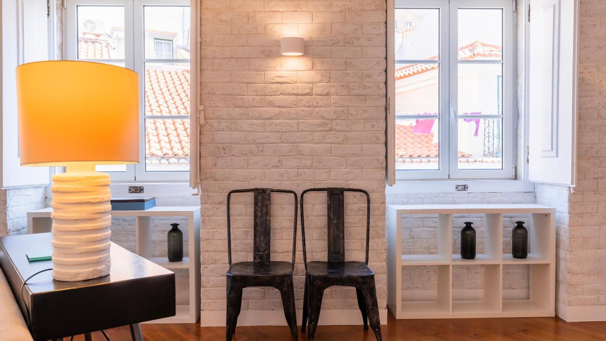Charming 3Bdr Duplex In City Center By Lovelystay Lissabon Exterior foto