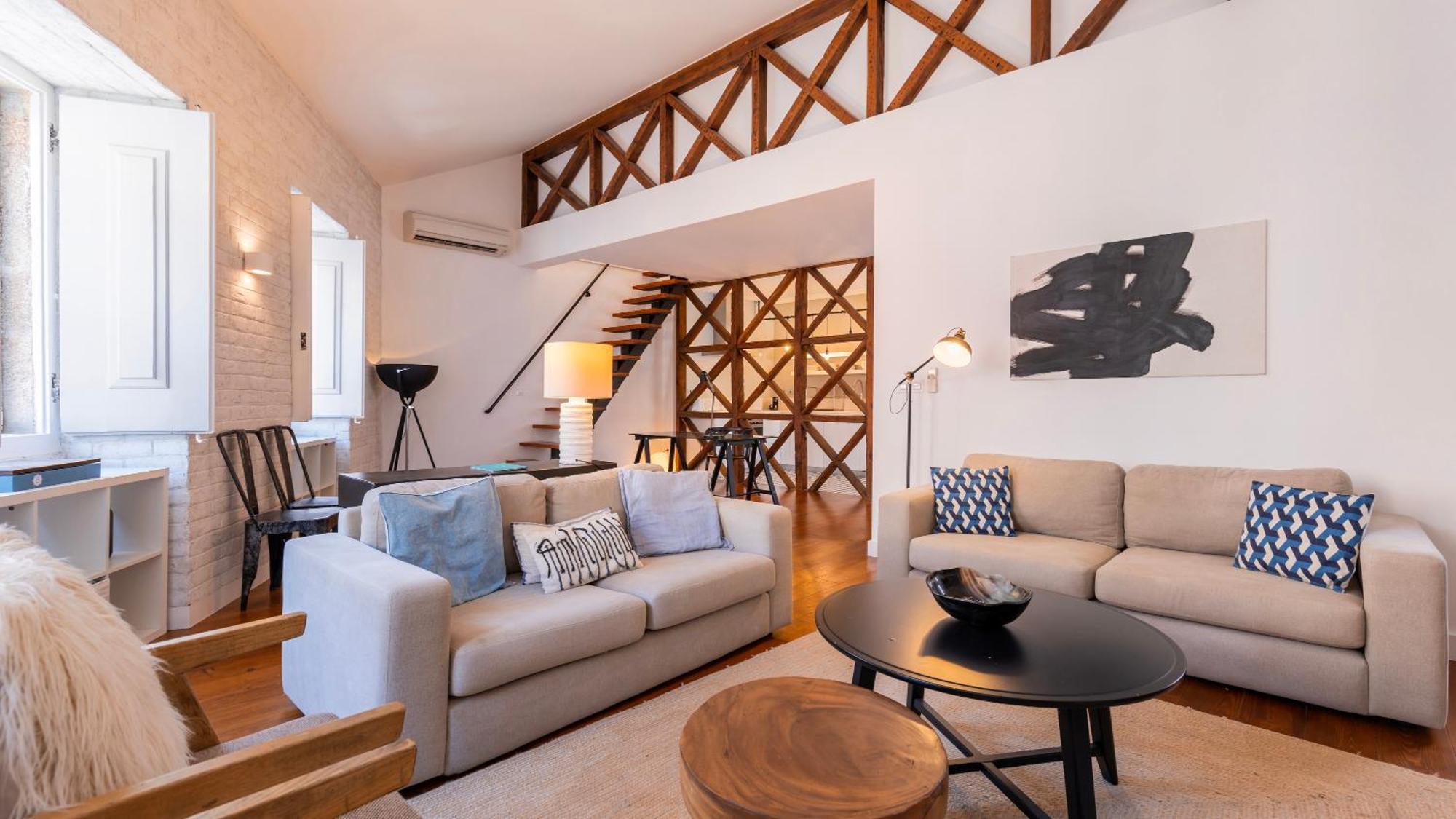 Charming 3Bdr Duplex In City Center By Lovelystay Lissabon Exterior foto