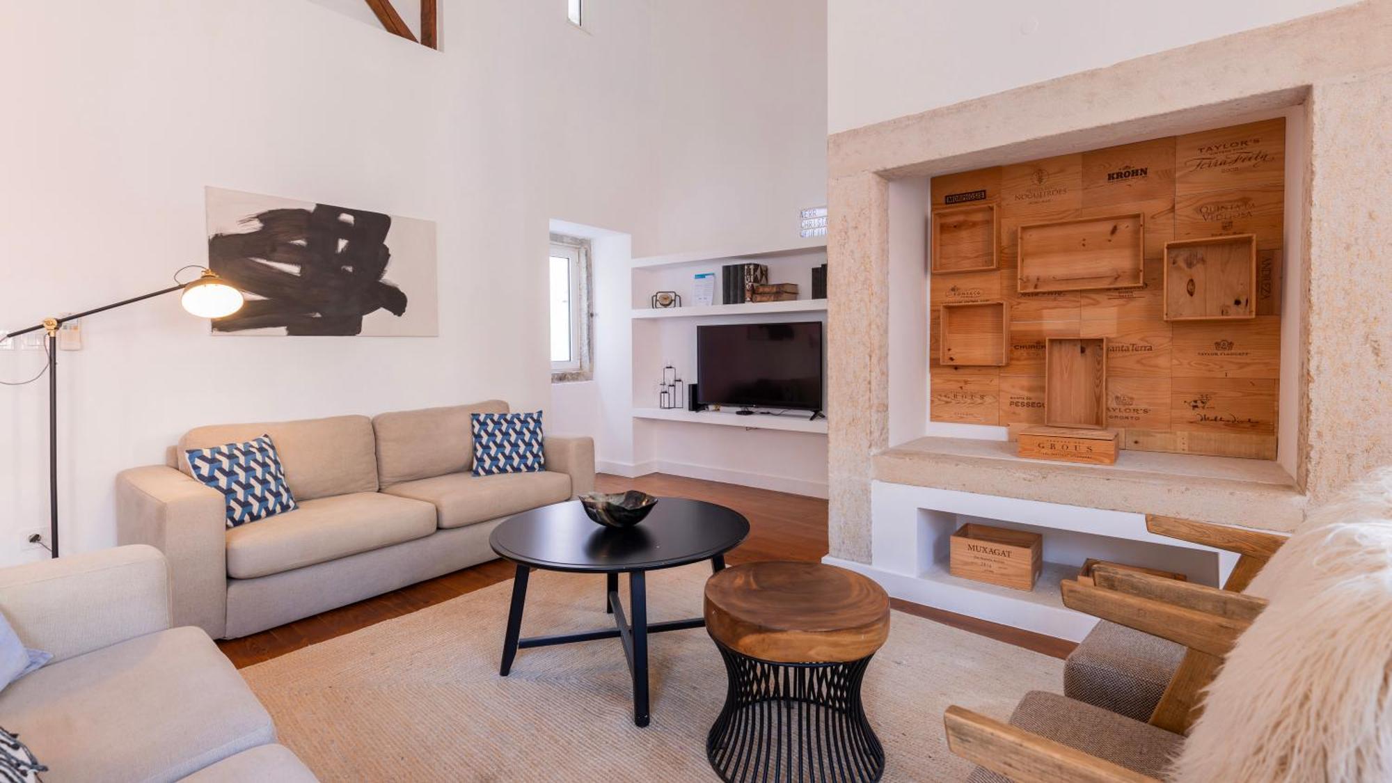 Charming 3Bdr Duplex In City Center By Lovelystay Lissabon Exterior foto