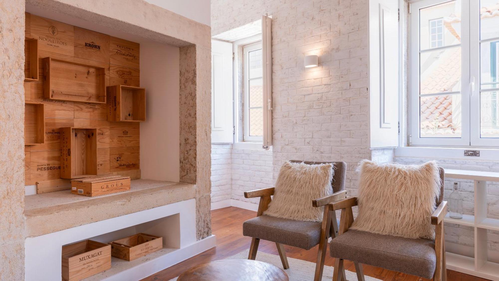 Charming 3Bdr Duplex In City Center By Lovelystay Lissabon Exterior foto